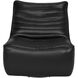 McClain Onyx Black Swivel Single Sofa