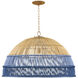 Senjyo 1 Light 36.25 inch Khaki Pendant Ceiling Light, Hiroshi Koshitaka Collection