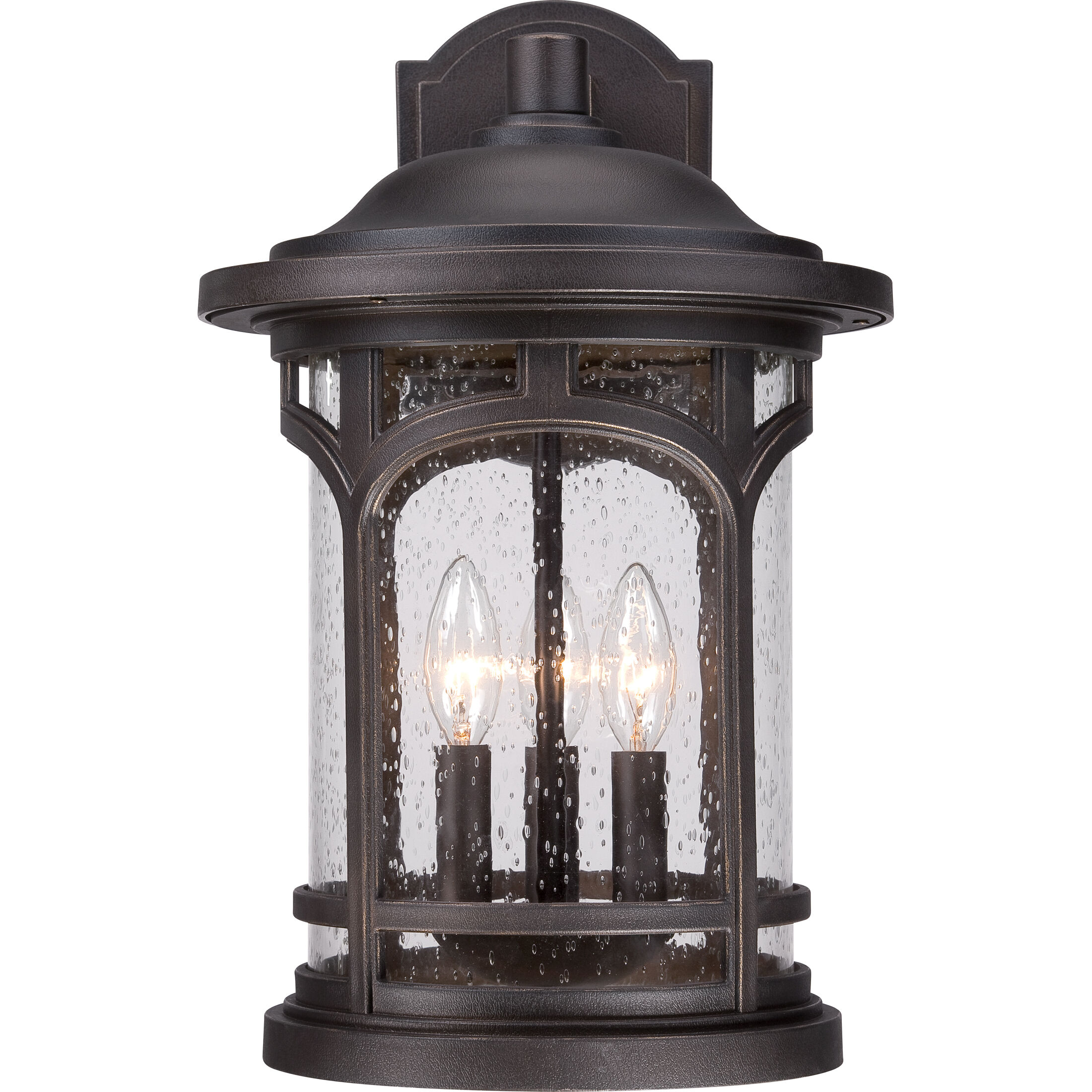 Marblehead 3 Light 18 inch Palladian Bronze Outdoor Wall