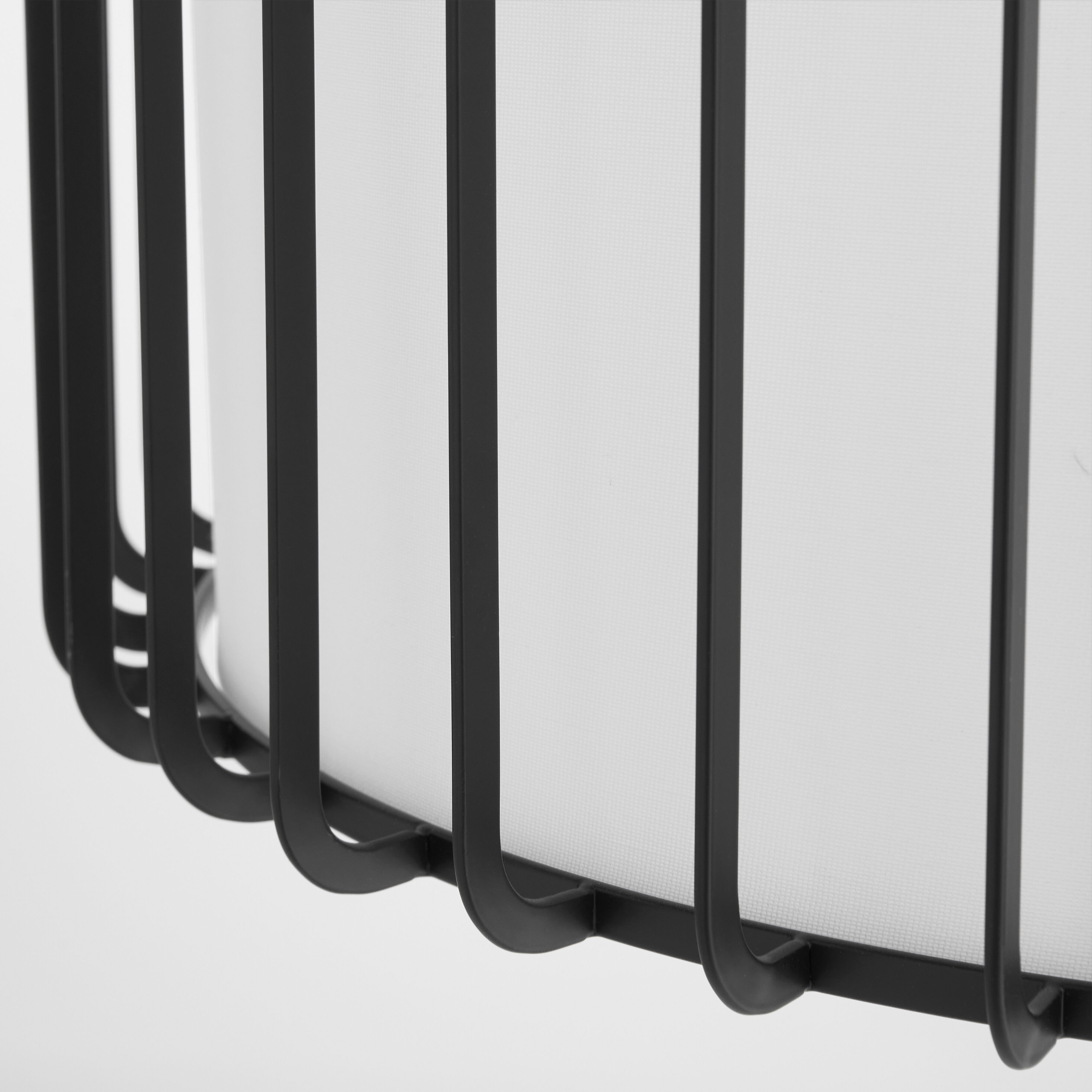 Tuxedo 3 Light 24 inch Black Pendant Ceiling Light, Medium