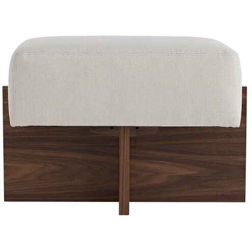 Tuck 16 inch Bone Ottoman
