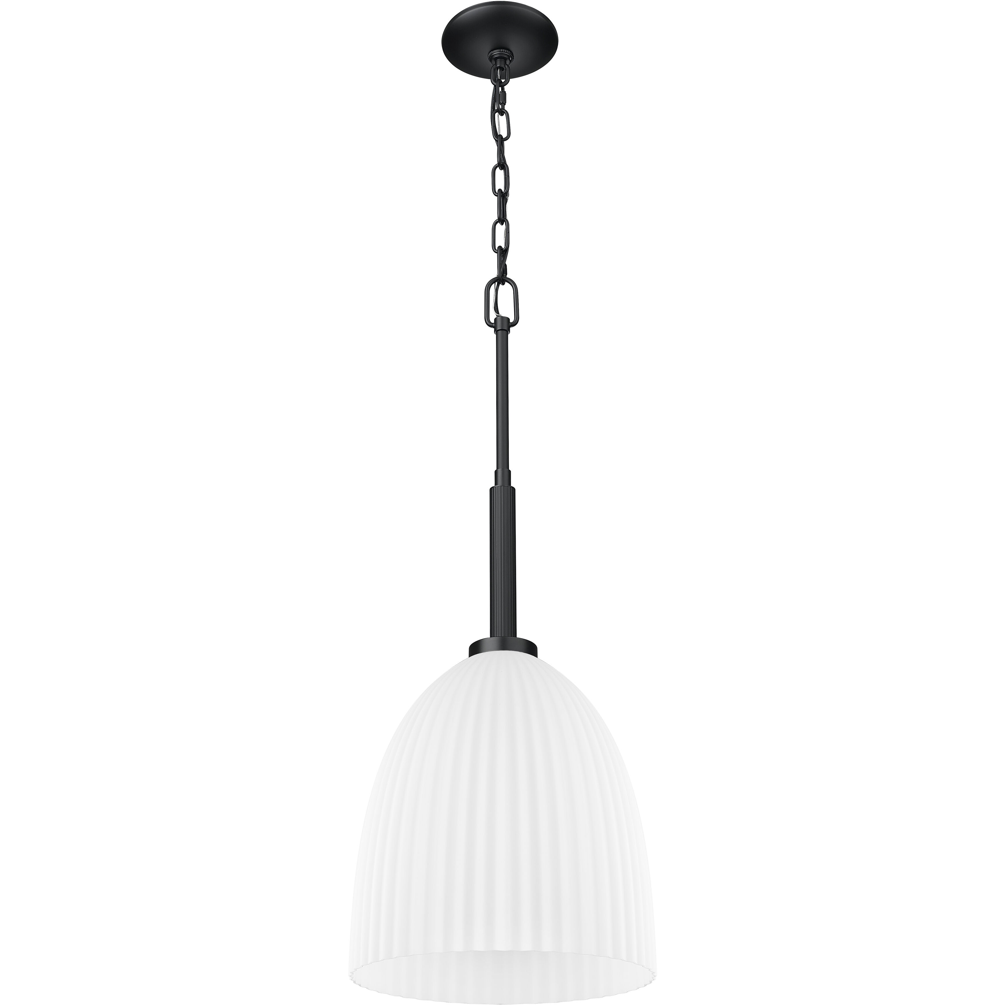 Naya 1 Light 11.75 inch Matte Black Pendant Ceiling Light