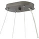 Delfina LED 40 inch Metallic Matte Bronze Chandelier Ceiling Light