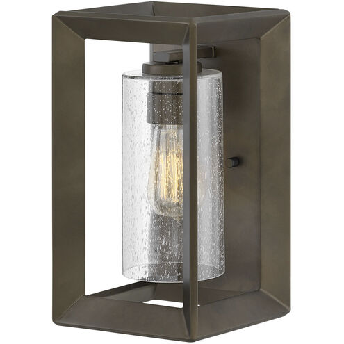 Rhodes Outdoor Wall Mount Lantern in Warm Bronze
