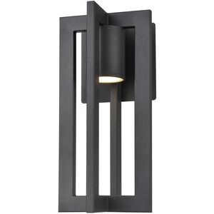 Astrid Outdoor 1 Light 12.75 inch Black Outdoor Sconce