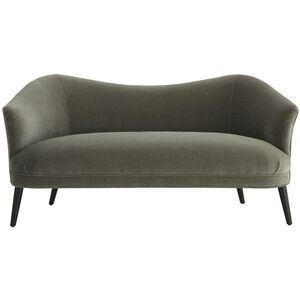 Duprey 30 inch Sharkskin Settee