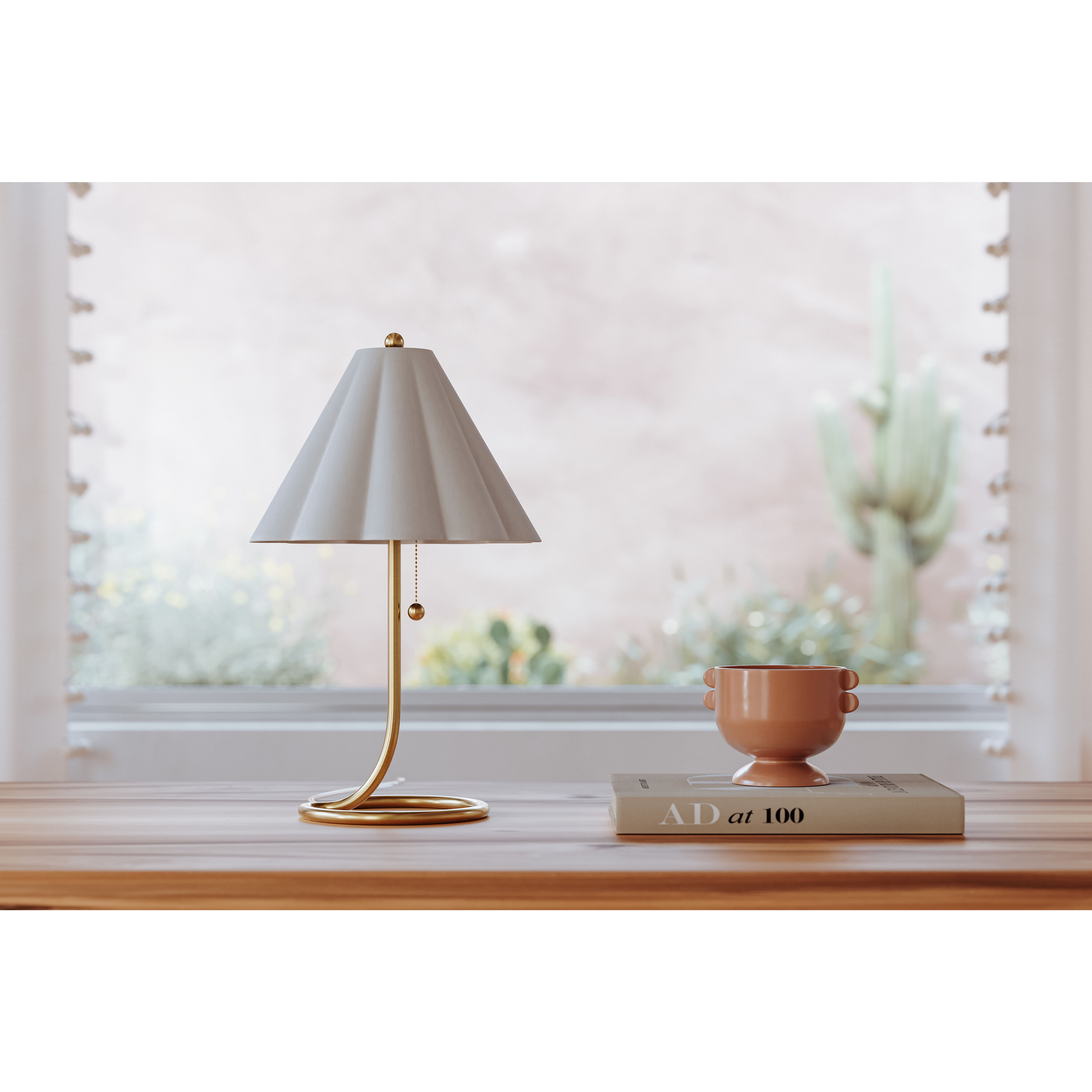 Martha 23 inch 60.00 watt Aged Brass Table Lamp Portable Light