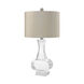 Carol 21 inch 60.00 watt Clear Table Lamp Portable Light