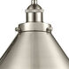 Franklin Restoration Briarcliff 1 Light 10 inch Brushed Satin Nickel Mini Pendant Ceiling Light