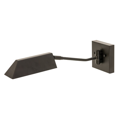 Newbury LED 5 inch Satin Nickel Wall Lamp Wall Light in Black, with USB Port