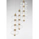 Bollavino LED 13 inch Legacy Brass Pendant Ceiling Light