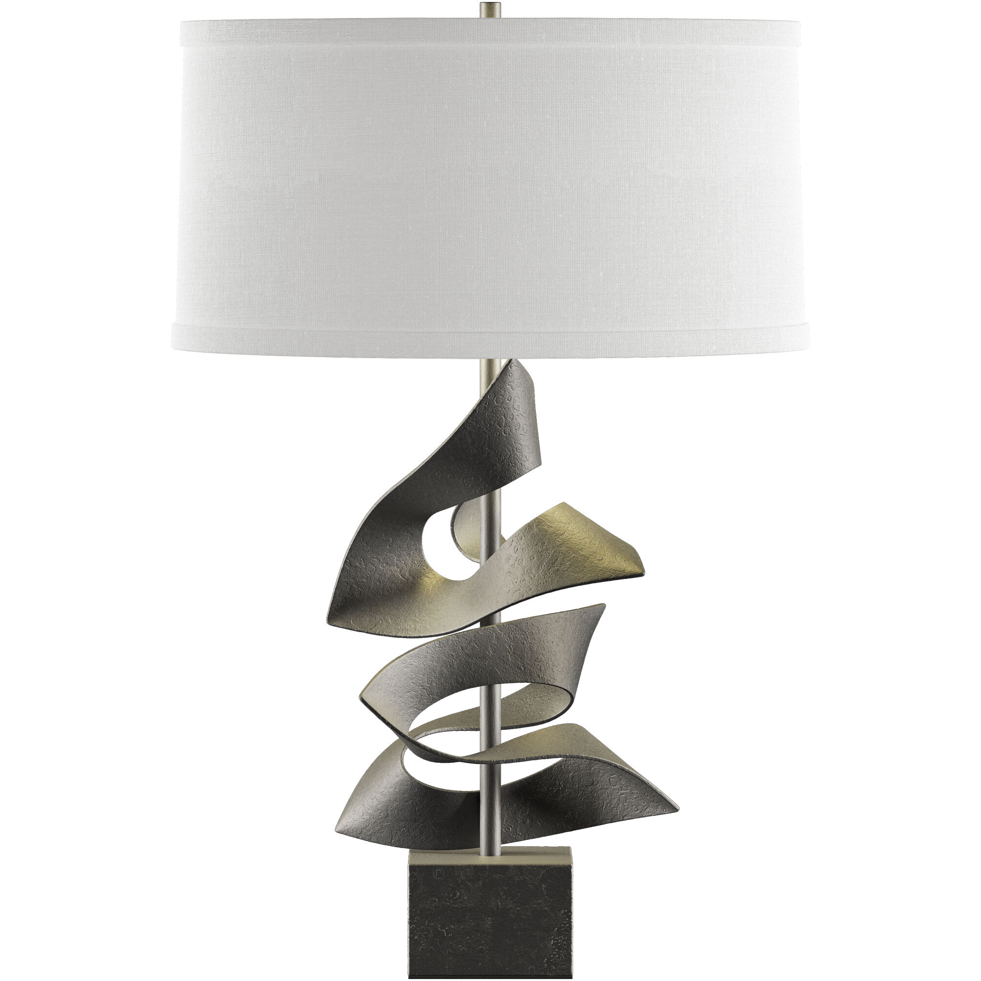 Gallery Twofold 24.7 inch 150 watt Natural Iron Table Lamp Portable Light in Natural Anna, Twofold