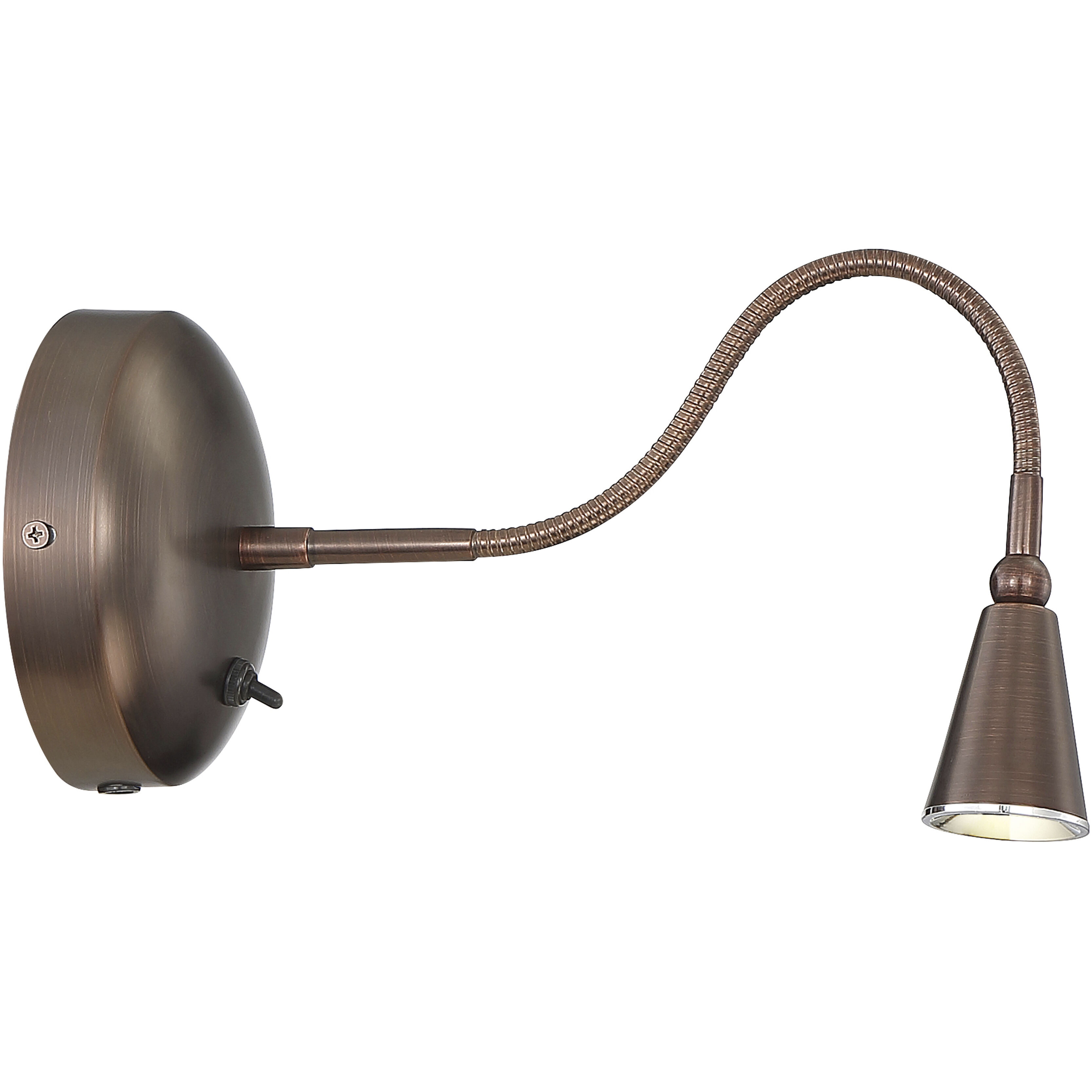 Bunk LED 5 inch Bronze Wall Lamp Wall Light
