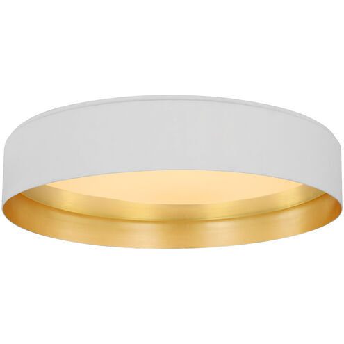 Studio VC Shaw LED 30 inch White Flush Mount Ceiling Light, Grande