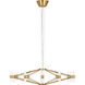 Sean Lavin Lassell 24 Light 36.3 inch Natural Brass Chandelier Ceiling Light