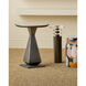 Shani 9 inch Bronze and Clear Drinks Table