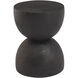 Kluane 18 X 14 inch Burned Black Side Table