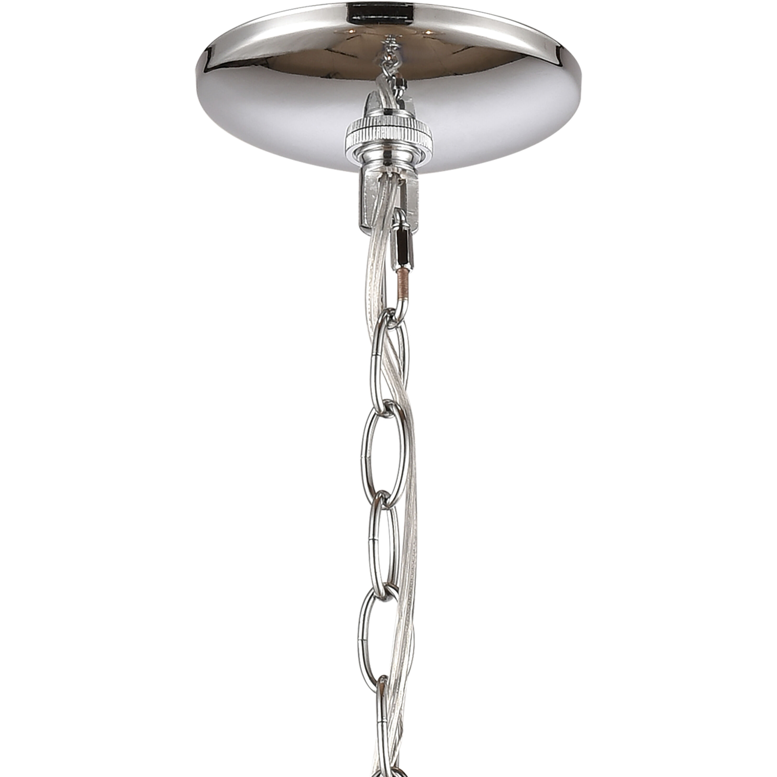 Oakland 3 Light 19 inch Chrome Chandelier Ceiling Light