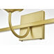 Avani 3 Light 24 inch Brass Bath Sconce Wall Light