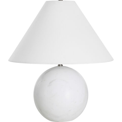 Basalla 19 inch 8.5 watt White Table Lamp Portable Light