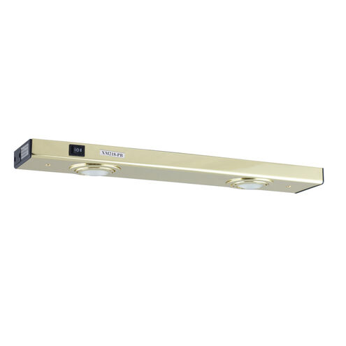 Signature 120V Xenon 18 inch Polished Brass Undercabinet Lighting