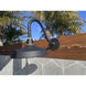 Foundry Classic Outdoor Barn Light in Textured Black, Gooseneck