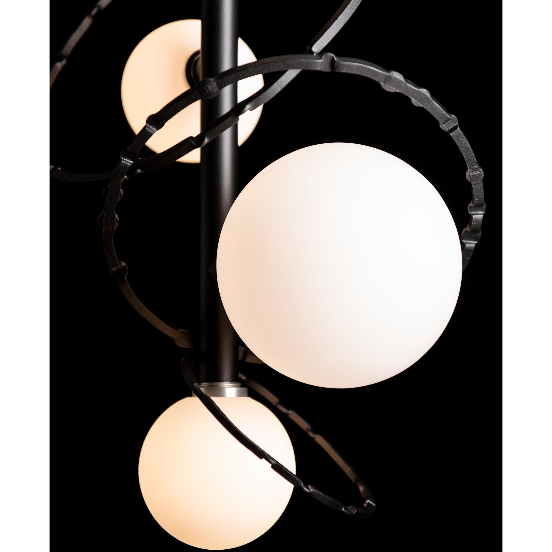 Olympus 4 Light 13.9 inch Mahogany Pendant Ceiling Light, Vertical - Open Box