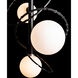 Olympus 4 Light 13.9 inch Mahogany Pendant Ceiling Light, Vertical - Open Box