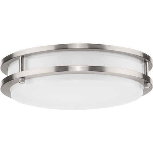 Abide LED LED 10.24 inch Brushed Nickel Flush Mount Ceiling Light, Small, Progress LED
