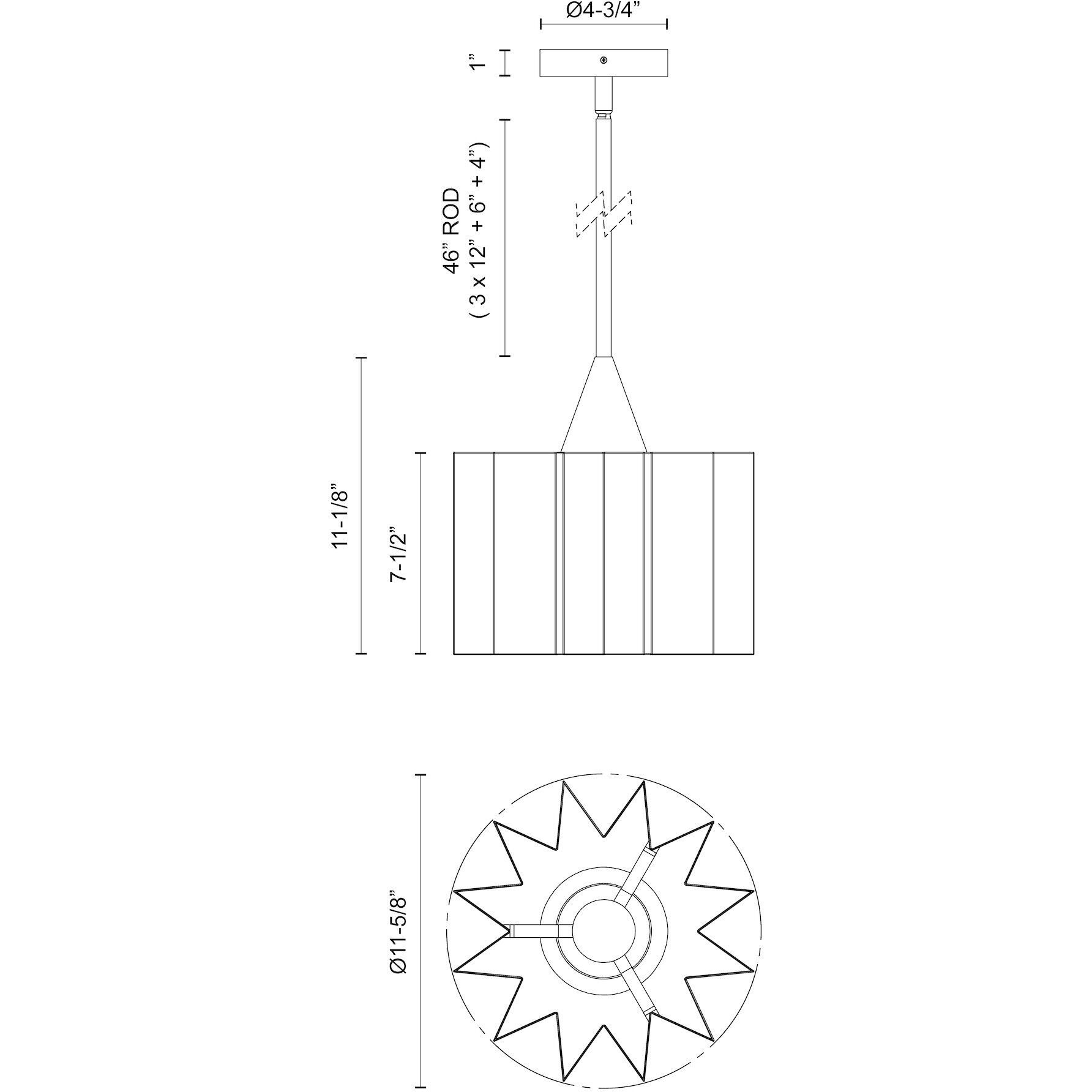 Alora Mood Plisse Pendant Ceiling Light in Aged Gold