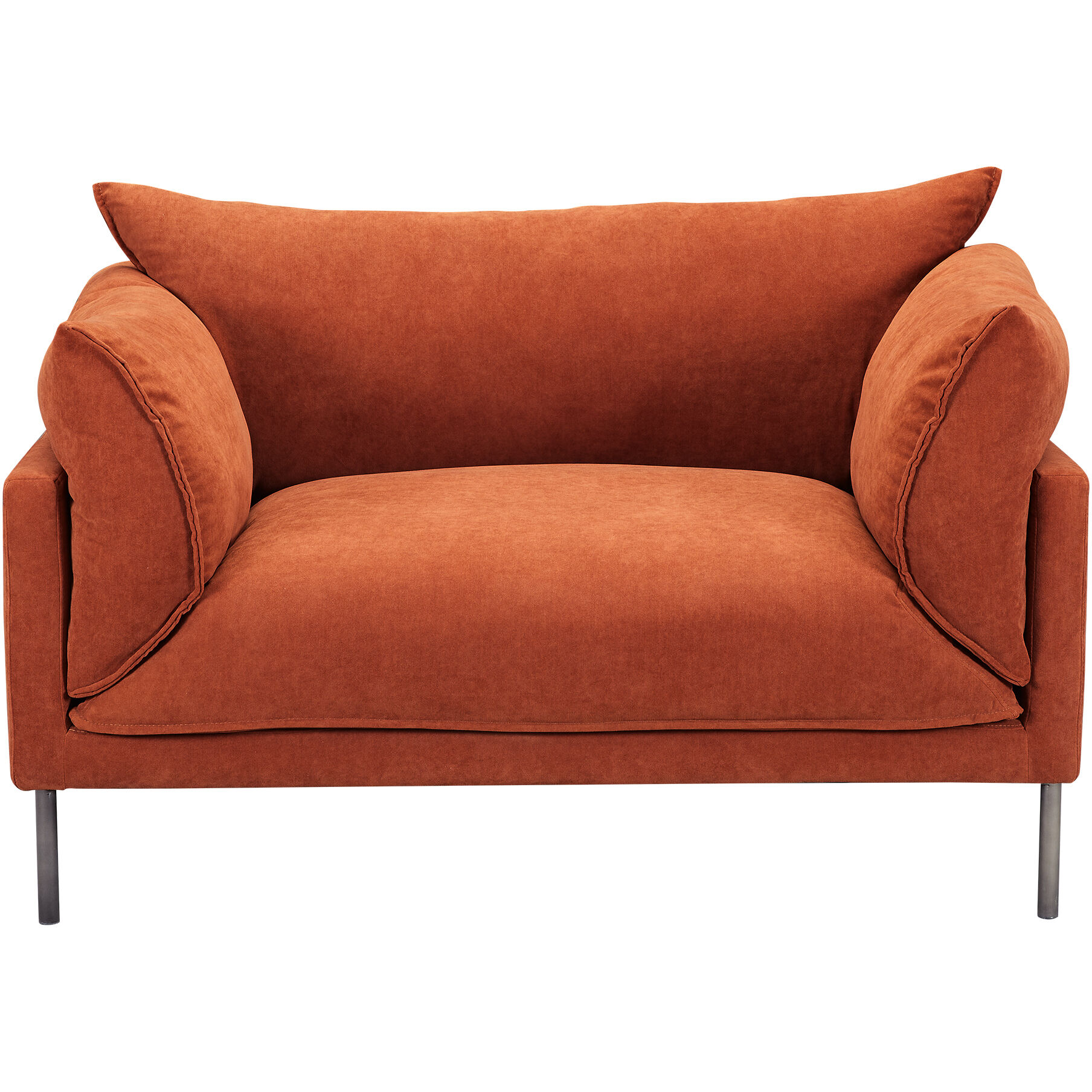 Moe s Home Collection UB 1018 06 Jamara Orange Occasional Chair