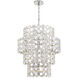 Perrene 24 Light 31.5 inch Chrome Chandelier Ceiling Light