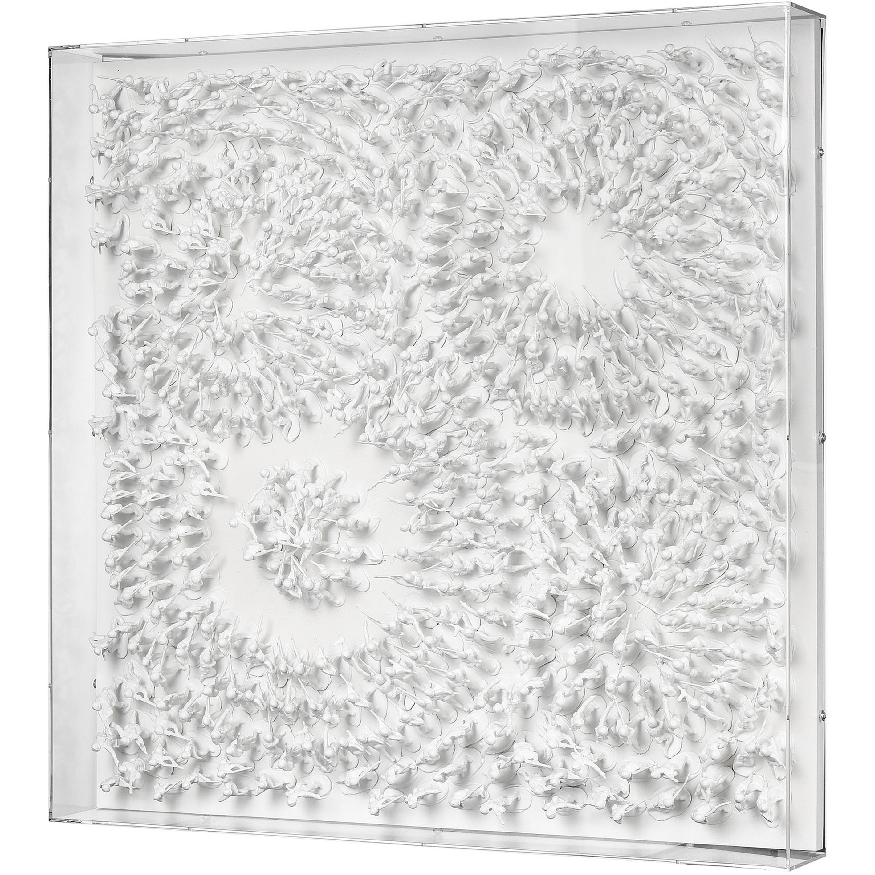 Viewpoint White Dimensional Wall Art