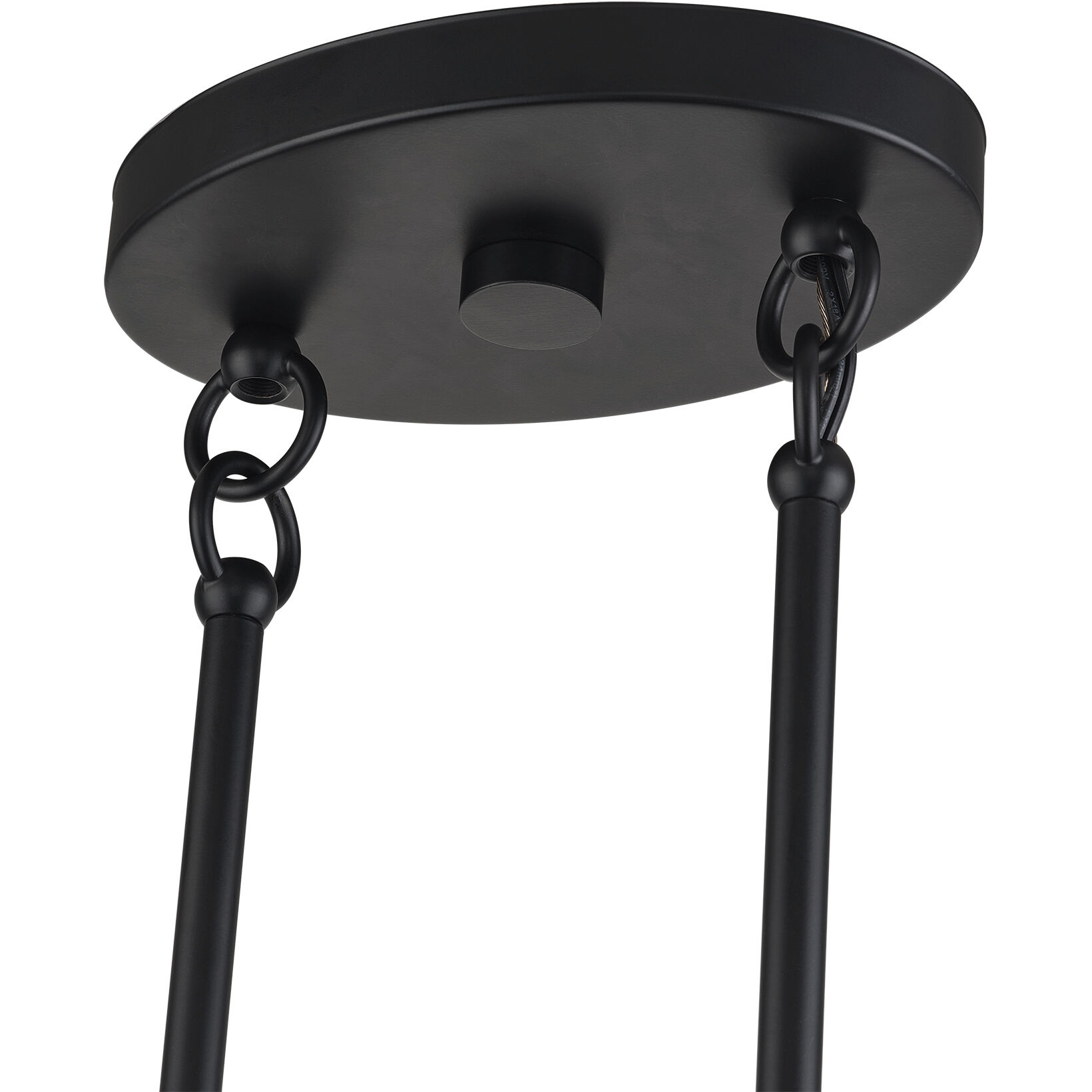 Acordia 3 Light 30 inch Black Linear Chandelier Ceiling Light, Medium