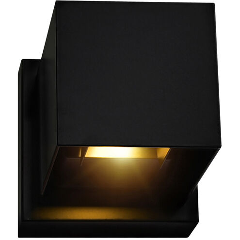 Lilliana LED 4 inch Black Wall Light