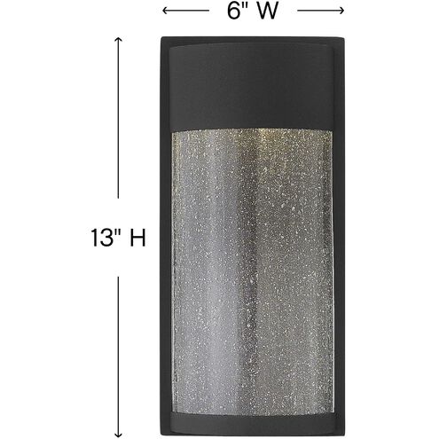 Shelter LED 13 inch Black Outdoor Wall Mount Lantern, Small