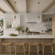 Hatteras LED 11.75 inch Natural Rope with Modern Brass Pendant Ceiling Light