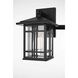 Harley 1 Light 10 inch Black Outdoor Wall Sconce