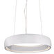 Halo LED 24.38 inch White Pendant Ceiling Light