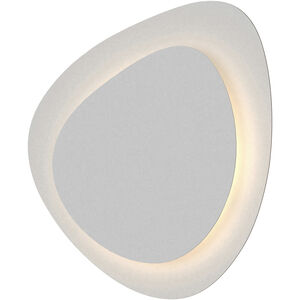 Abstract Panels LED 11.25 inch Textured White ADA Wall Sconce Wall Light
