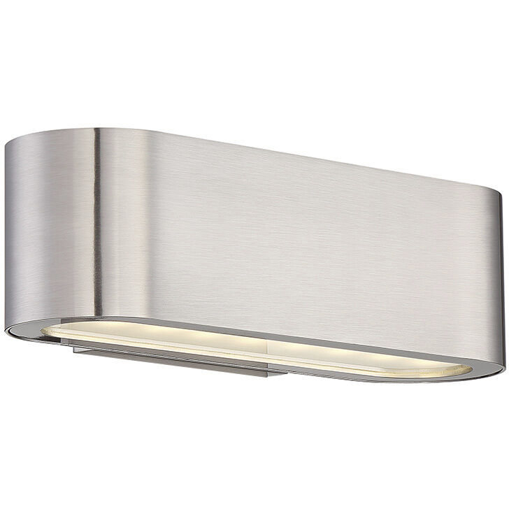 Nia LED 4 inch Brushed Nickel ADA Wall Sconce Wall Light in 3500K