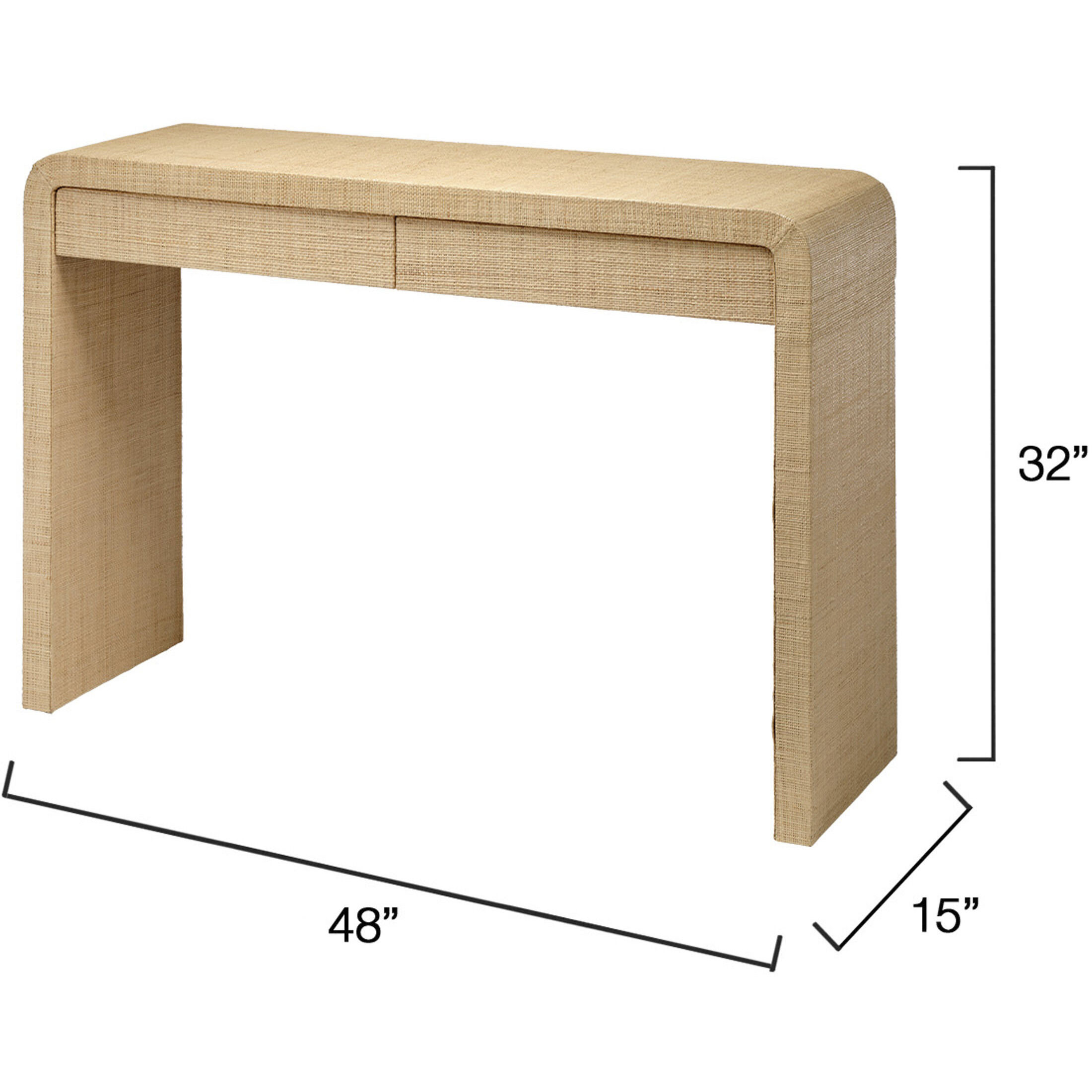 Montecito 48 inch Natural Console Table