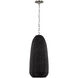 Chapman & Myers Kokomo LED 15 inch Polished Nickel Elongated Pendant Ceiling Light