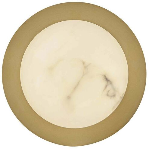 Cava Sconce Wall Light in Lacquered Brass