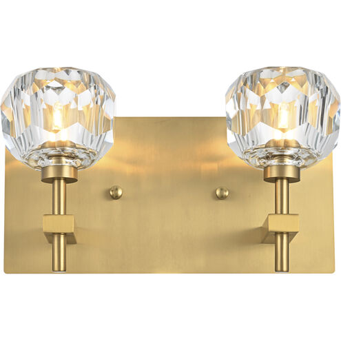 Graham 2 Light 11 inch Gold Wall Sconce Wall Light