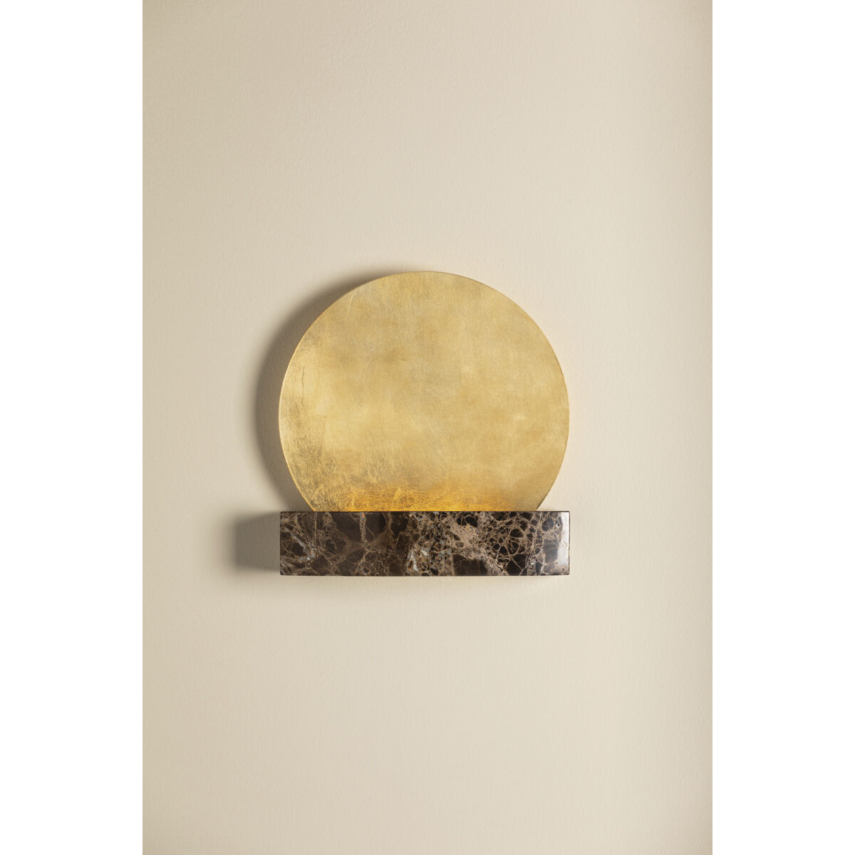 Rune LED 11 inch Vintage Gold Leaf ADA Wall Sconce Wall Light