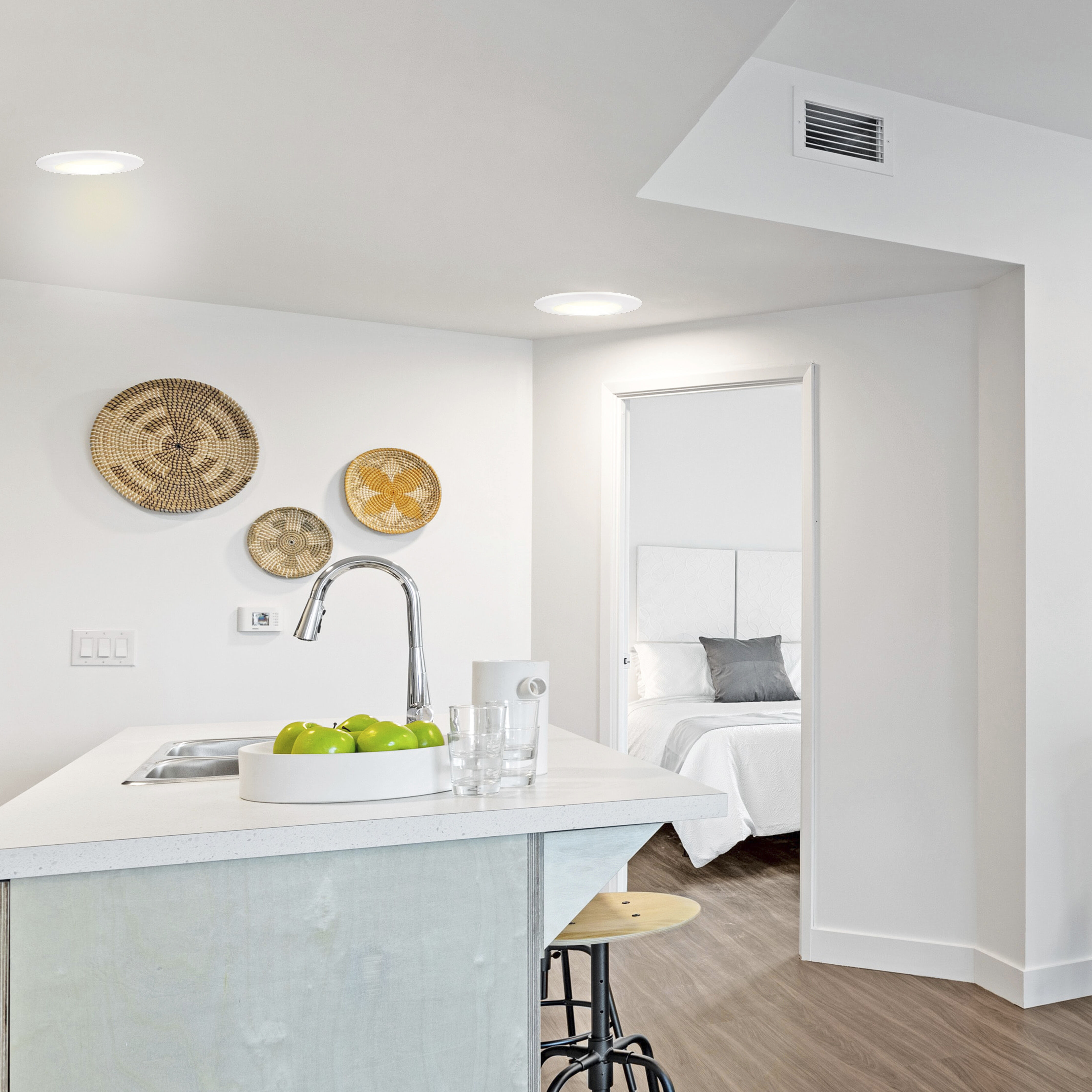 Accessories Integrated LED White Retro Fit Recessed Light