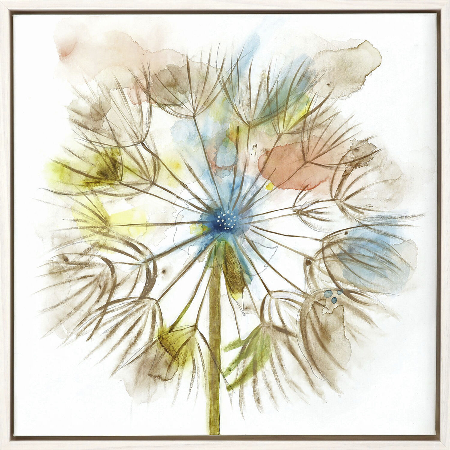 Dandelion Blue and Multi and Yellow and White Canvas, The Studio