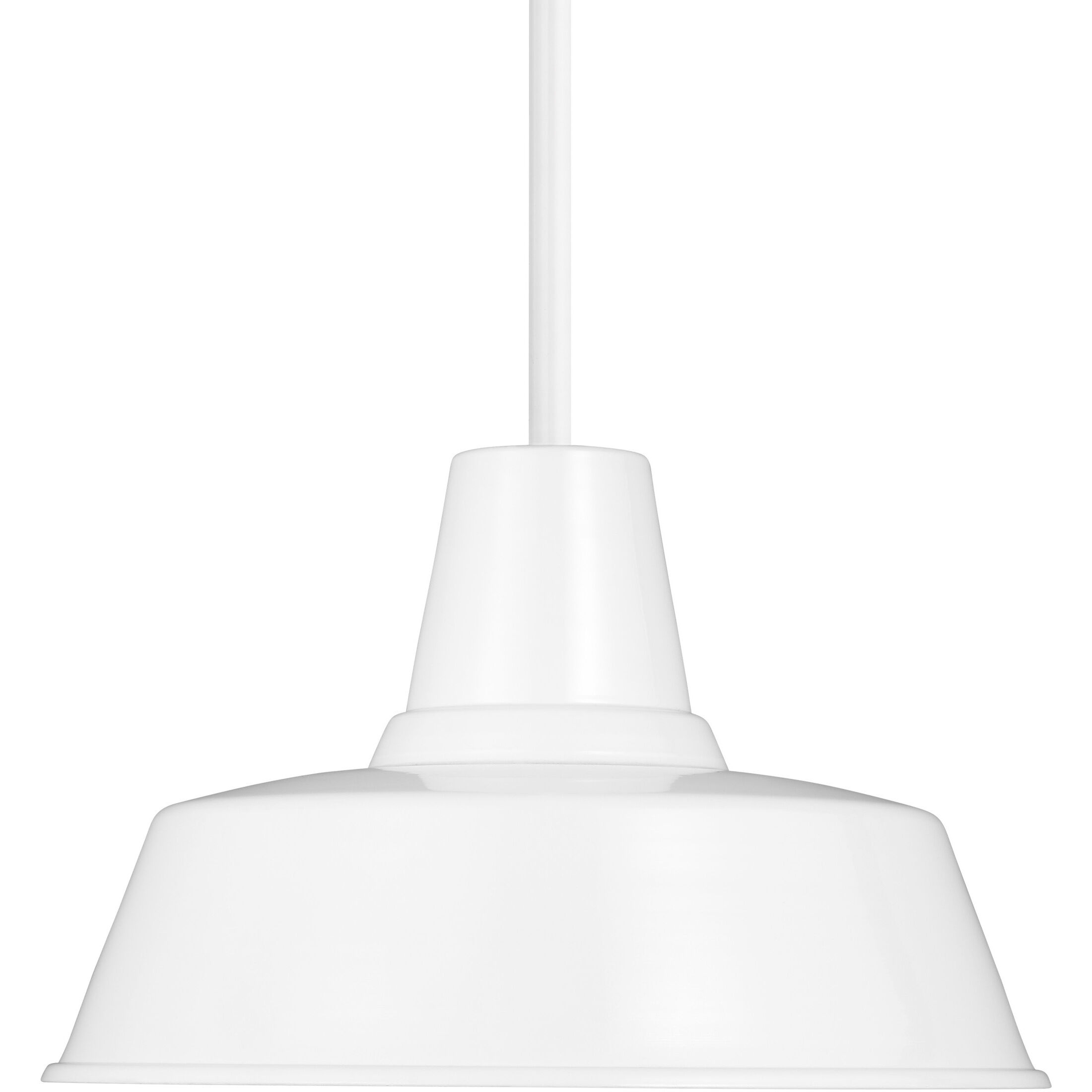 Sean Lavin Barn Light 1 Light 14 inch White Outdoor Pendant