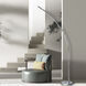 Modern 70 inch 22.00 watt Polished Chrome Task Floor Lamp Portable Light